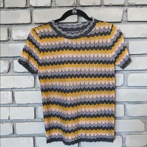 Cute pattern sweater shirt